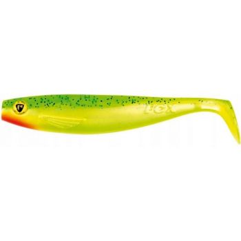 GUMA FOX RAGE PRO SHAD 10cm UV LEMON TIGER