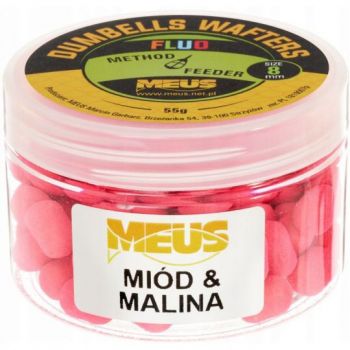 DUMBELLS MEUS WAFTERS FLUO 8mm 55g MIÓD MALINA