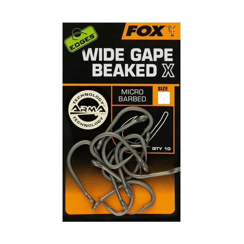 HACZYKI FOX WIDE GAP BEAKED X KARPIOWE ROZMIAR 1