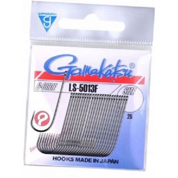 HACZYKI GAMAKATSU LS-5013F HOOKS BLACK  1/0