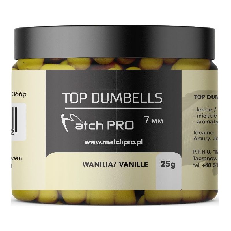 DUMBELLS MATCH PRO TOP WANILIA 7mm 25g