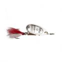 BŁYSTKA OBROTOWA DAM SPINNER DRESSED SILVER 2 4g