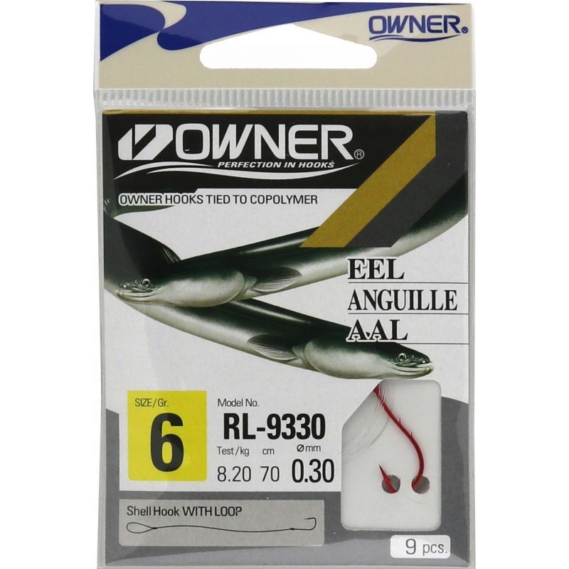 HACZYKI Z PRZYPONEM OWNER RL9330 WĘGORZ  6 0,20mm