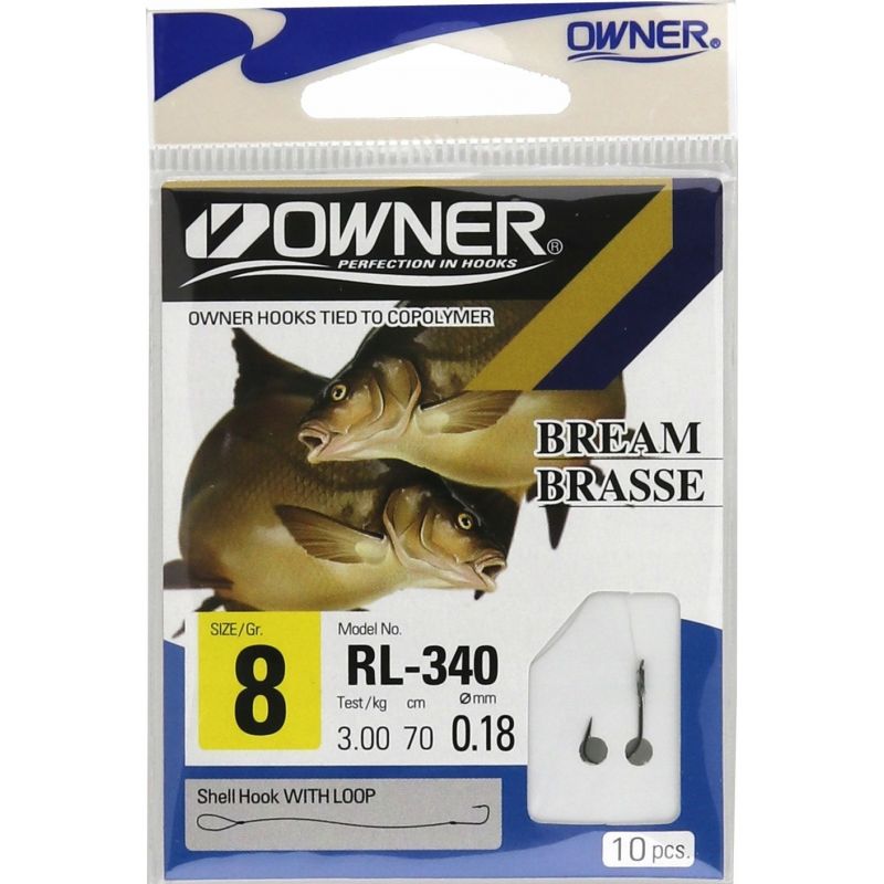 HACZYKI Z PRZYPONEM OWNER RL340 CHINTA  5 0.22mm