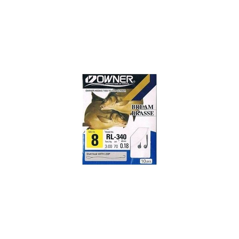 HACZYKI Z PRZYPONEM OWNER RL340 CHINTA  2 0.22mm