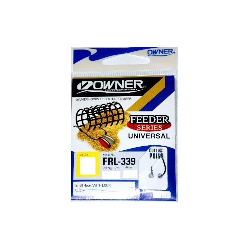 HACZYKI Z PRZYPONEM OWNER FRL339 FEEDER  5 0,18mm