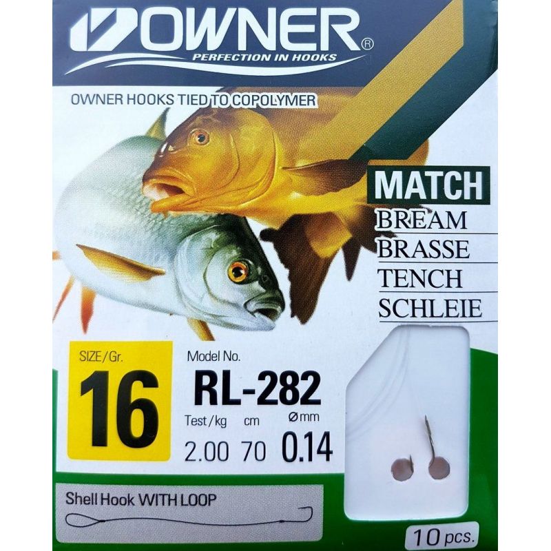HACZYKI Z PRZYPONEM OWNER RL282 SODE 12 0.12mm