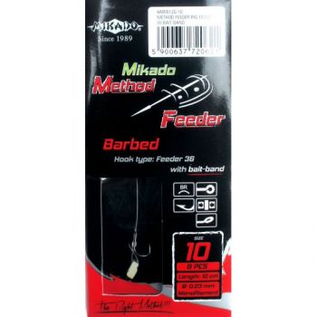 HACZYKI MIKADO METHOD FEEDER ŻYŁKA Z GUMKĄ nr.4