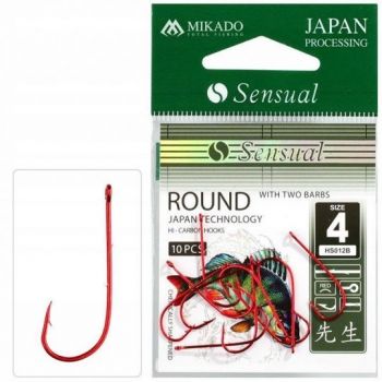 HACZYKI MIKADO SENSUAL ROUND RED ROZMIAR 4 HAK