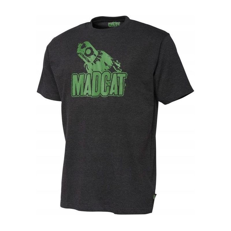 KOSZULKA T-SHIRT MADCAT CLONK TEASER DARK GREY XL
