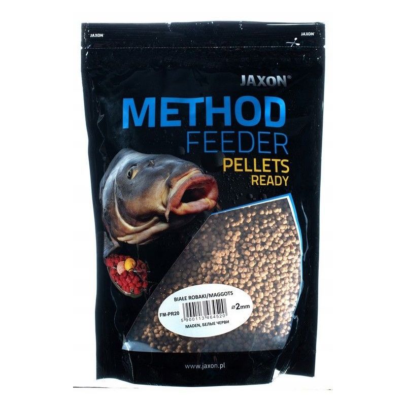 PELLET JAXON METHOD FEEDER READY 2mm BIAŁE ROBAKI