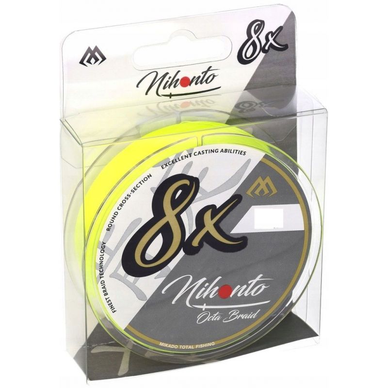 PLECIONKA NIHONTO OCTA BRAID 150M FLUO 0,08mm