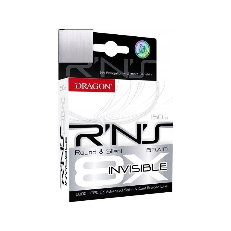 PLECIONKA DRAGON R’N’S 8X INVISIBLE 150m 0,12mm