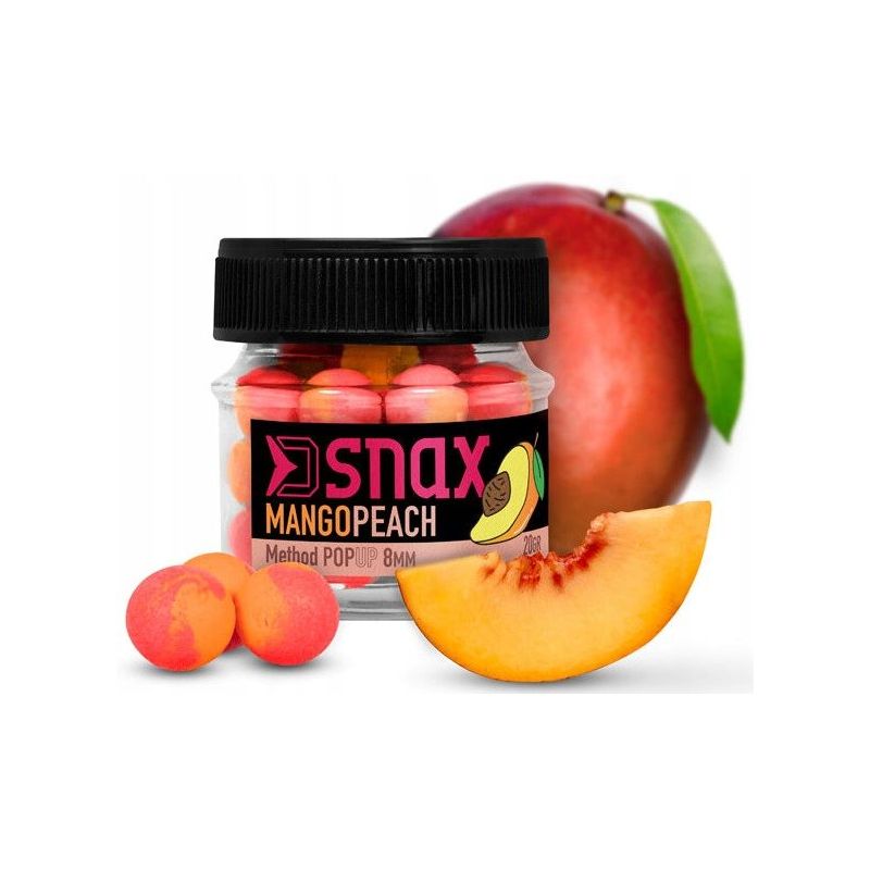 KULKI DELPHIN PRZYNĘTA D SNAX POP 10mm 20g MANGO B