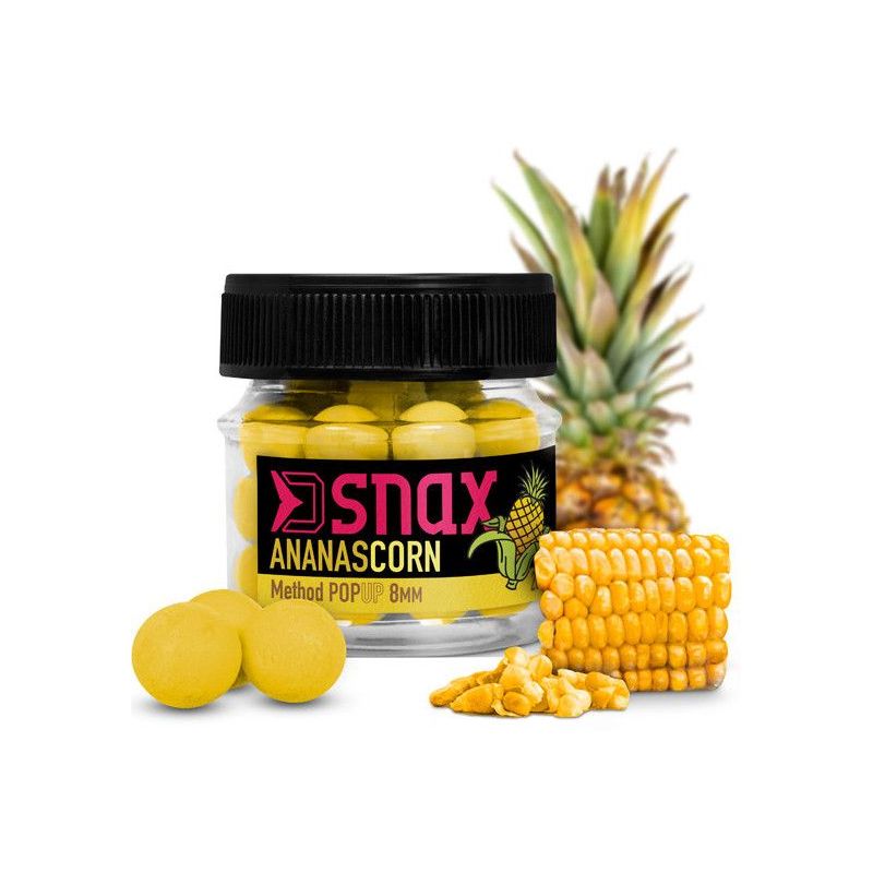 KULKI DELPHIN PRZYNĘTA D SNAX POP 10mm 20g ANANAS