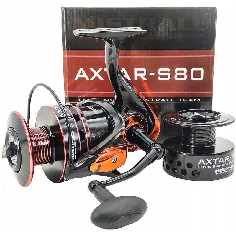 KOŁOWROTEK MISTRALL AXTAR-S80 FD 8000