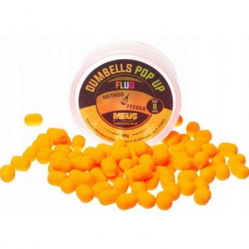DUMBELLS MEUS FLUO POP UP 8mm 45g ORZECH TYGRYSI