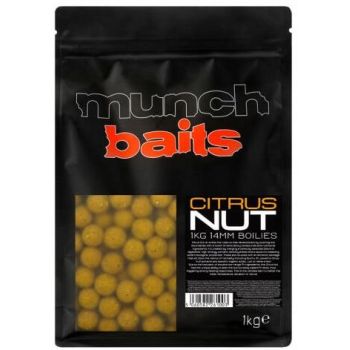 KULKI ZANĘTOWE MUNCH BAITS CITRUS NUT 1kg 14mm