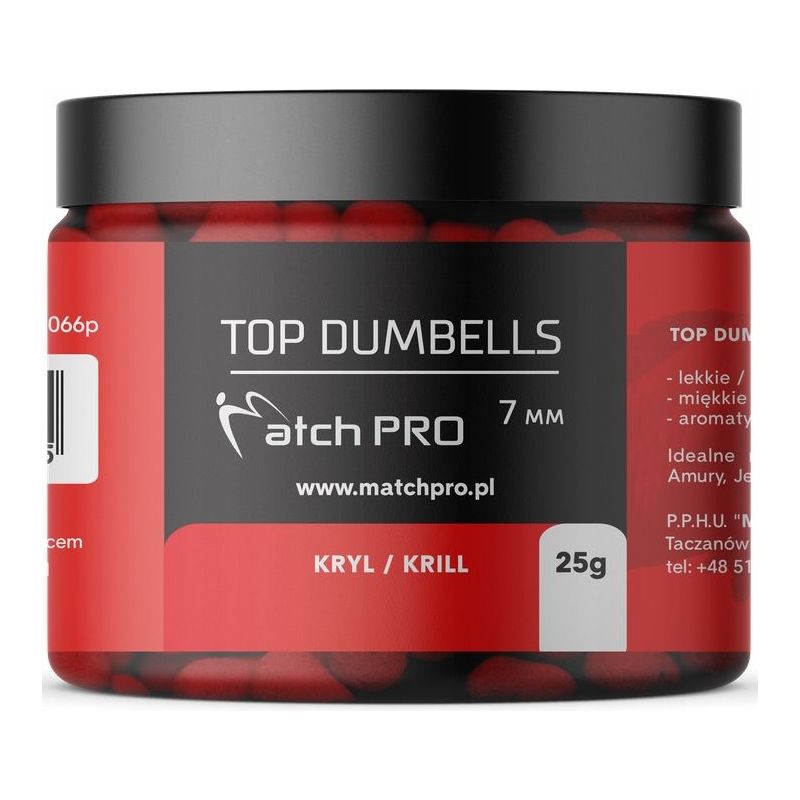 DUMBELLS MATCH PRO TOP KRILL 7mm 25g