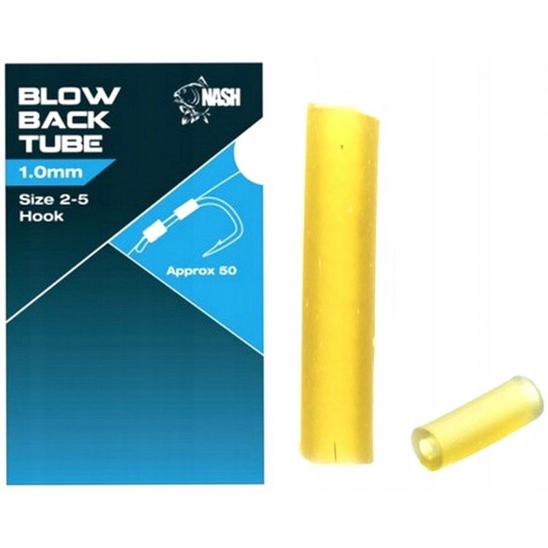 RURKI NASH KRÓTKIE BLOW BACK TUBE 1mm