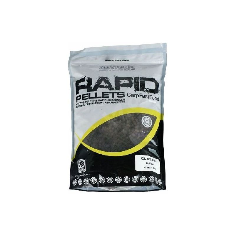 PELLET MIVARDI RAPID 1kg 8mm CLASSIC HALIBUT