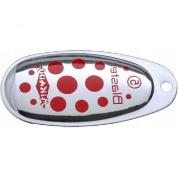 BŁYSTKA OBROTOWA MIKADO SREBRNA KOLOR 10 8g ROZ. 4