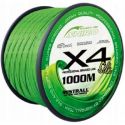 PLECIONKA MISTRALL SHIRO X4 1000m ZIELONA 0,15mm