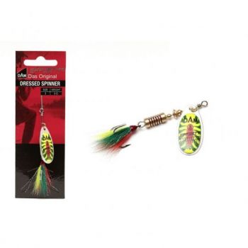 BŁYSTKA OBROTOWA DAM SPINNER DRESSED FIRE 2 4g