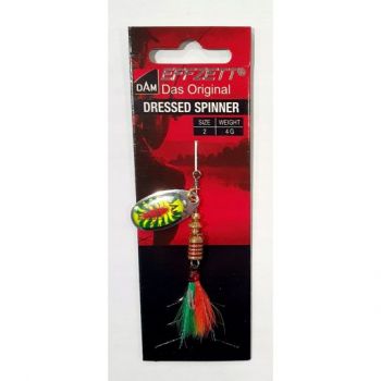 BŁYSTKA OBROTOWA DAM SPINNER DRESSED FIRE 2 4g