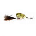 BŁYSTKA OBROTOWA DAM SPINNER DRESSED GOLD 1 3g