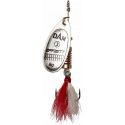 BŁYSTKA OBROTOWA DAM SPINNER DRESSED SILVER 1 3g
