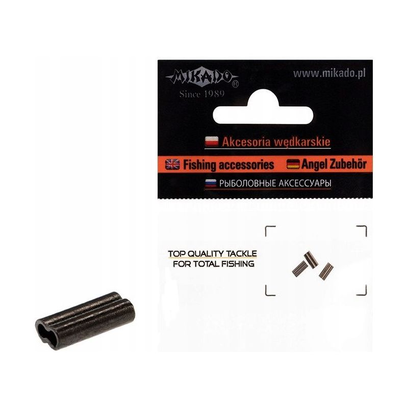 TULEJKA ZACISKOWA MIKADO PODWÓJNA 0.7mm 20szt