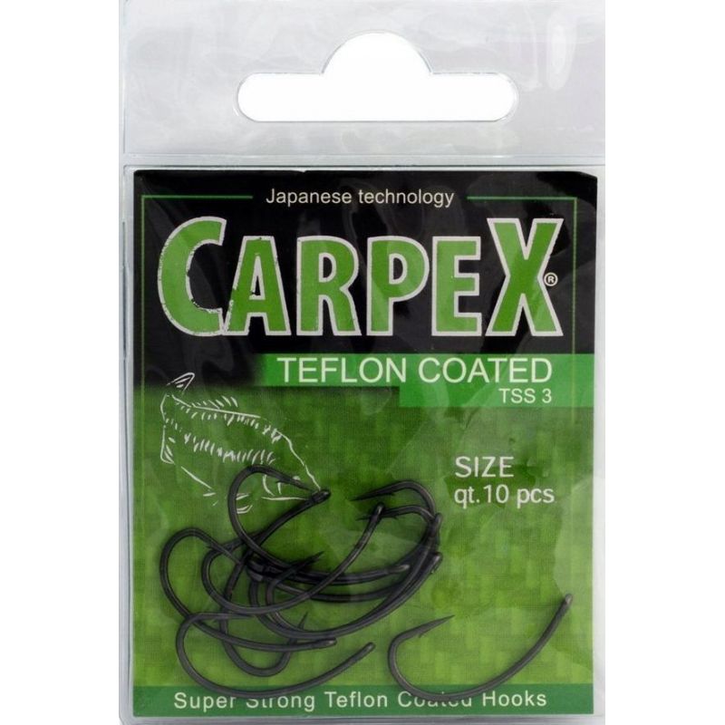 HACZYKI CARPEX TEFLON SUPER STRONG TSS3 ROZ. 4 10s