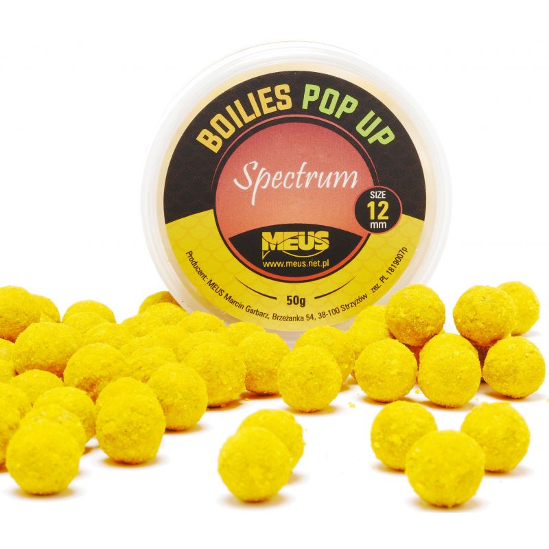 KULKI MEUS POP UP SPECTRUM 12mm 50g ANANAS
