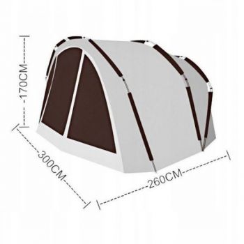 NAMIOT WĘDKARSKI KARPIOWY ANACONDA CUSKY DOME 170