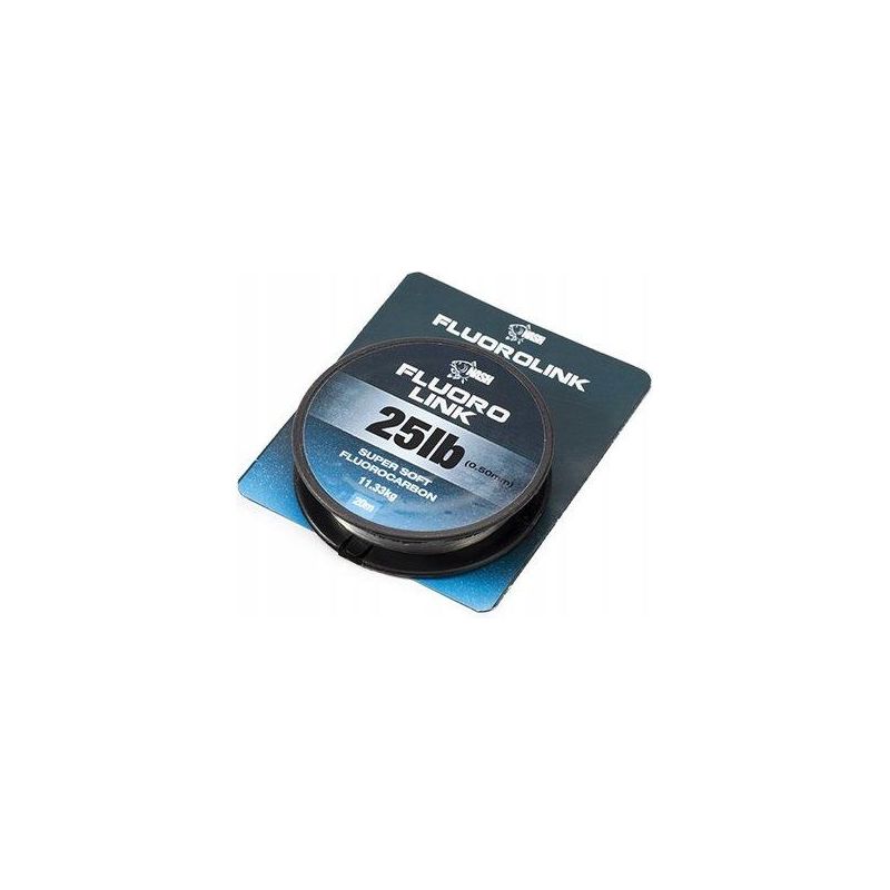 FLUOROCARBON NASH FLUOROLINK 25lb 0,50mm 20m