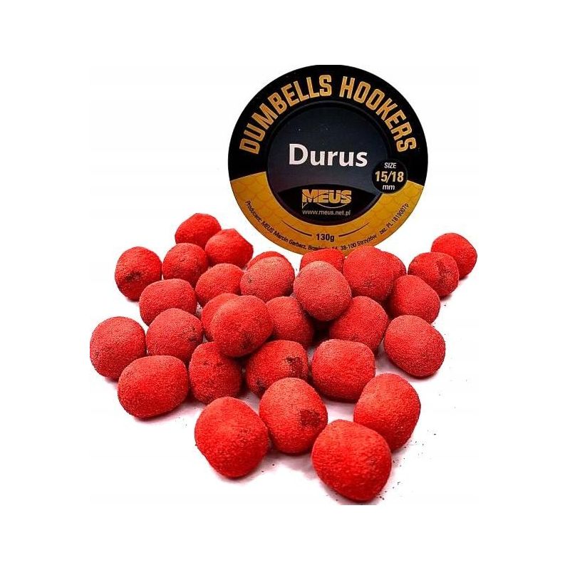 DUMBELLS MEUS HOOKERS DURUS 15/18mm BRZOSKWINIA