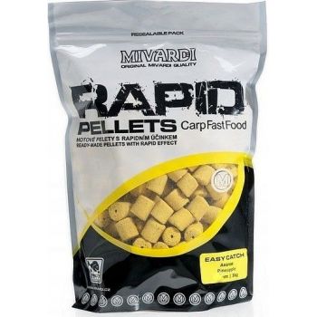 PELLET MIVARDI RAPID 1kg 8mm EASY CATCH ANANAS