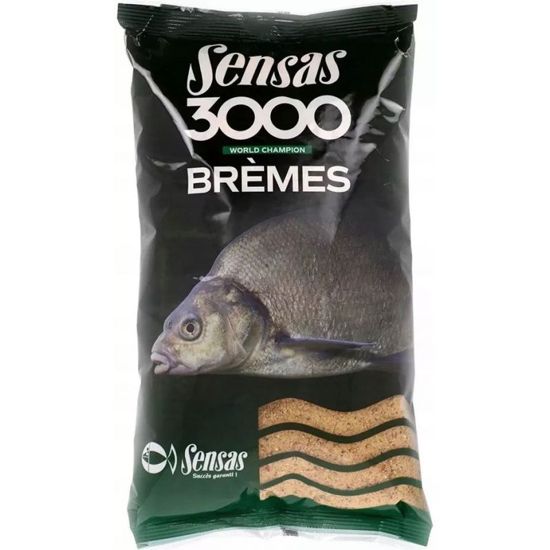 ZANĘTA SENSAS 3000 BREMES 1kg LESZCZ