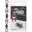 KRĘTLIK MIKADO JAWS TRIPLE SWIVELS XL 35kg 5szt