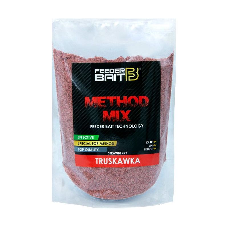 ZANĘTA FEEDER BAIT METHOD MIX TRUSKAWKA 800g