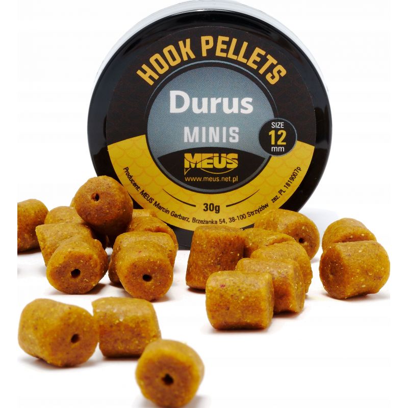 PELLET MEUS HOOK DURUS MINIS 12mm CSL Z DZIURKĄ