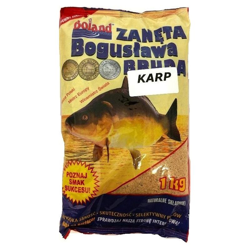 ZANĘTA BOLAND POPULARNA 1kg KARP TRUSKAWKA