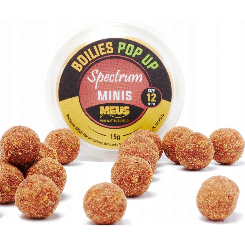 KULKI MEUS SPECTRUM POP UP 12mm MINIS KONOPIA