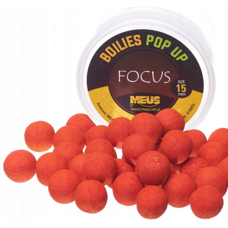 KULKI MEUS POP UP FOCUS 55g 15mm MIÓD MALINA