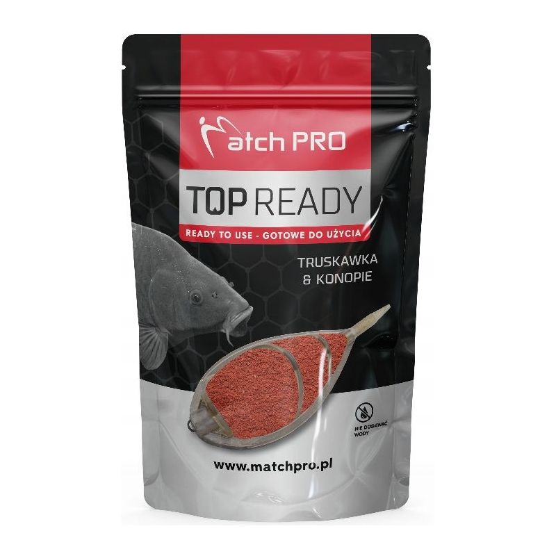 ZANĘTA MATCH PRO READY METHODMIX TRUSKAWKA KONOPIE
