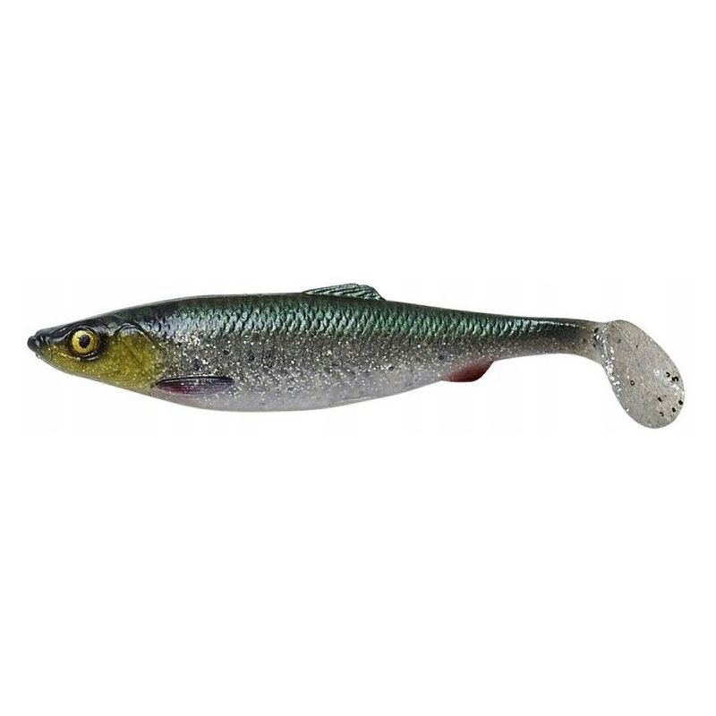 GUMA SAVAGE GEAR 4D HERRING 9cm 5g GREEN SILVER