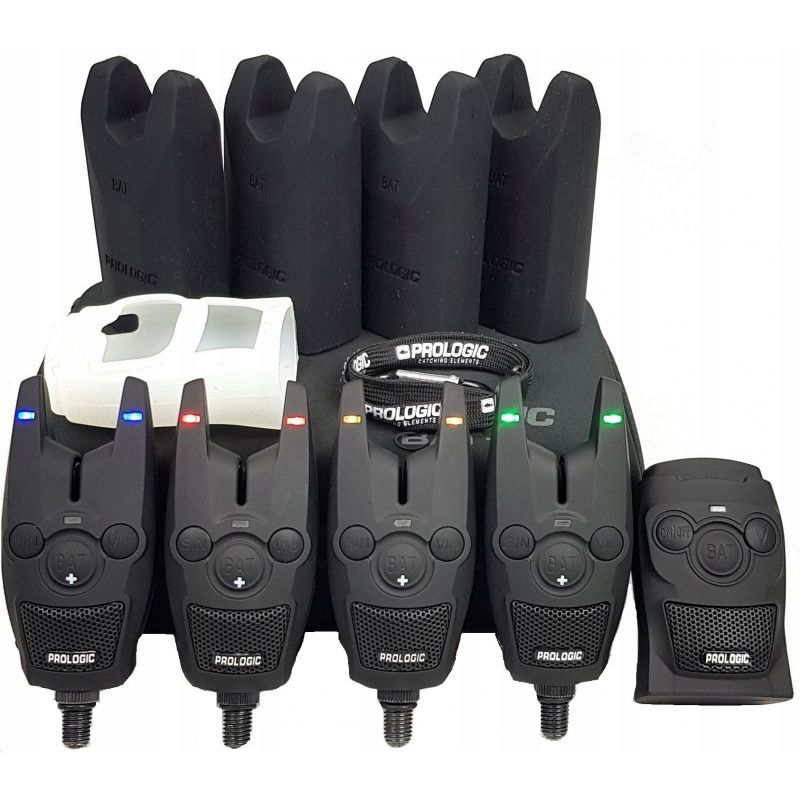 ZESTAW SYGNALIZATORÓW PROLOGIC BAT+ BITE ALARM 4+1