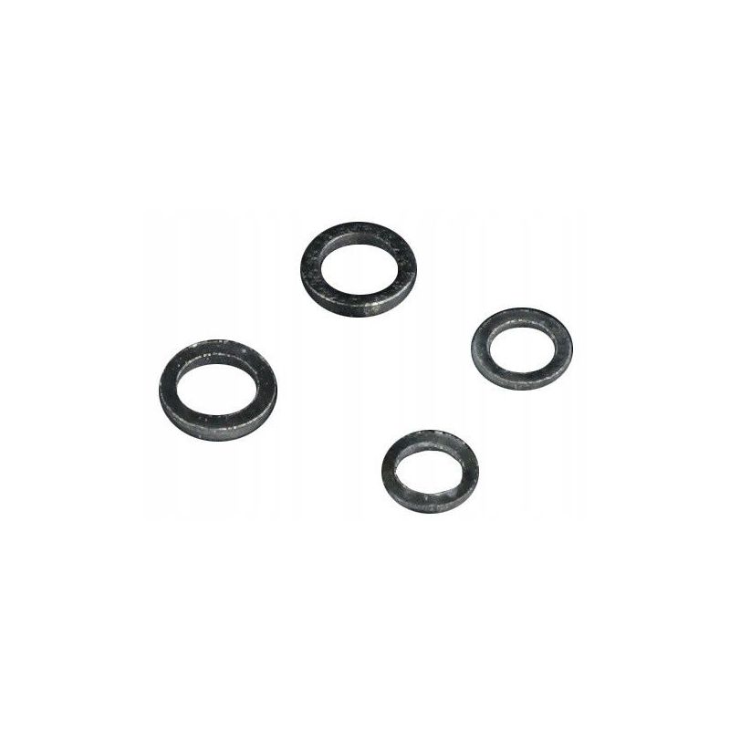 PIERŚCIEŃ ŁĄCZNIKOWY MIKADO 3.7mm CZARNY MAT 25szt