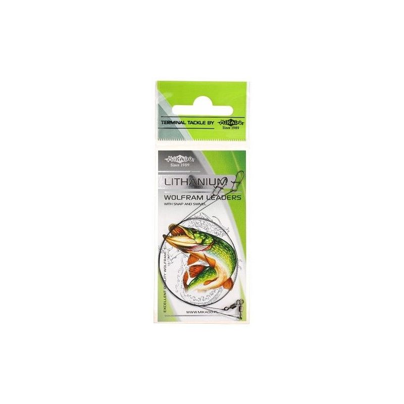 PRZYPON MIKADO WOLFRAMOWY 45cm 5kg 2szt